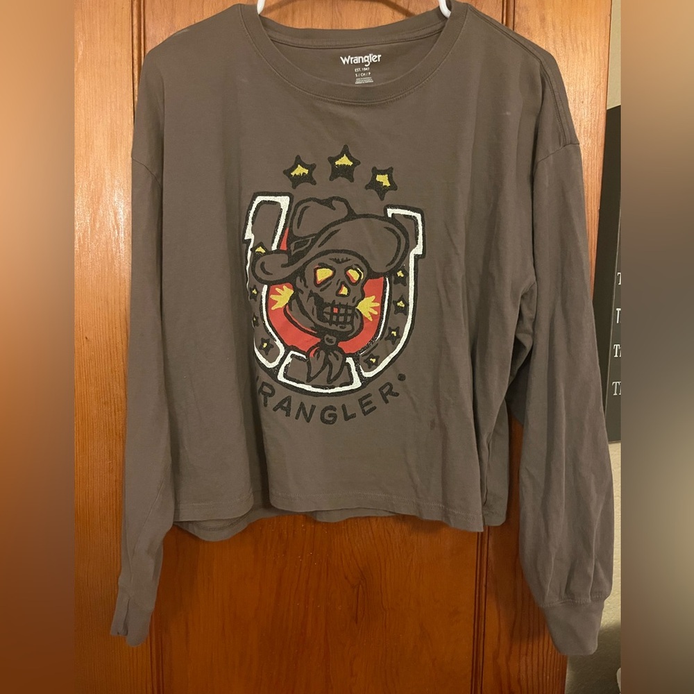 Crop top- long sleeve